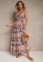 Rochie Tosena Roz cu albastru