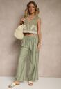 Pantaloni Divlise Verde deschis