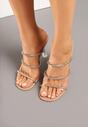 Pantofi stiletto Nilosa Bej