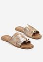 Papuci Wilise Print piele de șarpe