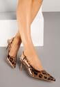 Sandale Odelna Imprimeu leopard