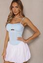 Top Eviness Albastru deschis