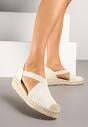 Beżowe Espadryle w Stylu Boho Orrivine