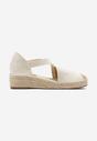 Beżowe Espadryle w Stylu Boho Orrivine