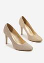 Pantofi stiletto Emauri Aurii