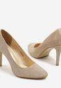 Pantofi stiletto Emauri Aurii