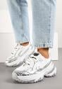 Sneakers Mevriane Argintii