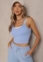Top Tuverille Albastru deschis