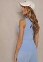 Top Toslina Albastru deschis