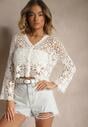 Cardigan Xarli Alb