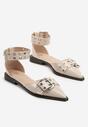 Pantofi cu toc Cleia Bej