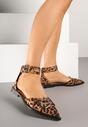 Pantofi cu toc Cleia Imprimeu leopard