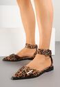 Pantofi cu toc Cleia Imprimeu leopard