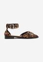 Pantofi cu toc Cleia Imprimeu leopard