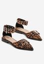 Pantofi cu toc Cleia Imprimeu leopard
