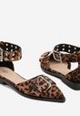 Pantofi cu toc Cleia Imprimeu leopard