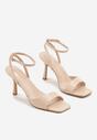 Pantofi stiletto Meviora Bej