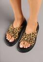 Papuci Mevonella Imprimeu leopard