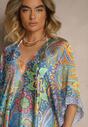 Poncho Sadellis Albastru