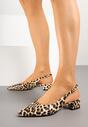 Sandale Odavine Imprimeu leopard