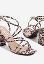 Sandale Firoti Imprimeu leopard