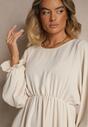 Rochie Tesunela Bej deschis