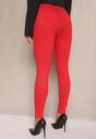 Czerwone Spodnie Skinny Winvienne