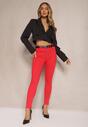 Czerwone Spodnie Skinny Winvienne