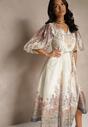 Rochie Redanira Bej deschis