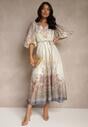 Rochie Redanira Bej deschis