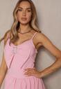 Rochie Palonira Roz