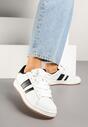 Sneakers Nevellise Alb cu negru