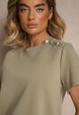 Rochie Delynne Verde închis
