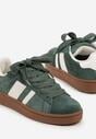 Sneakers Nevellise Verde cu alb