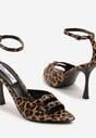 Sandale Nevifa Imprimeu leopard