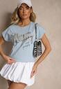 T-shirt Inellira Albastru deschis
