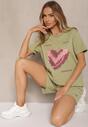 T-shirt Palalea Verde deschis