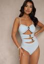 Costum de baie Ovinellea Albastru deschis