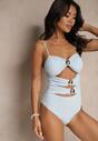 Costum de baie Ovinellea Albastru deschis