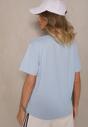 T-shirt Tezilea Albastru deschis