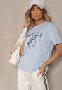 T-shirt Tezilea Albastru deschis