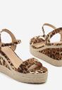 Sandale Merilithra Imprimeu leopard