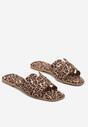 Papuci Dovina Imprimeu leopard