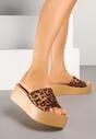 Papuci Astelli Imprimeu leopard