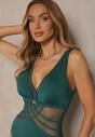 Costum de baie Folore Verde închis