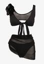 Costum de baie bikini Folissa Negru
