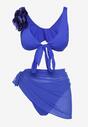 Costum de baie bikini Folissa Albastru
