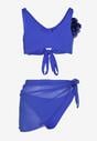 Costum de baie bikini Folissa Albastru