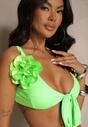 Costum de baie bikini Folissa Verde deschis