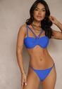 Costum de baie bikini Fadelinna Albastru